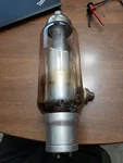 Amperex HF-200 Black Plate Radio Transmitting Vacuum Tube Usa Tested Good. Fixed Price $199.95.