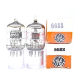 Two Tubes One Ge Premium 5 Star 6688, Amplitrex Test Results. Fixed Price $5.95.