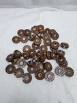 Lot Of 46 12-PIN Compactron Vacuum Tube Sockets Ham Radio Amplifier Brown. Fixed Price $149.99.