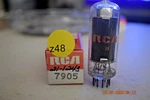 Vacuum Tube Rca 7905 - Tested Strong Free Usa Ship. Fixed Price $12.95.