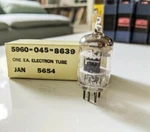 Nos Jan 5654 6AK5 General Electric Usa Tube 10/1969 *5 Available*. Fixed Price $6.95.