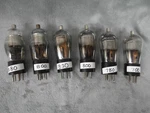 6 Tung-sol Rca Philco C-324 224 Type Globe St Tubes Lot. Fixed Price $39.99.