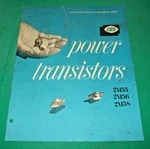 1957 Cbs Power Transistors 2N155 2N156 2N158 Manual. Fixed Price $19.99.