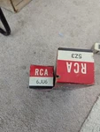 Lot Rca 5Z3 And 6JU6 Radio Vacuum Electron Tubes W/orig Box, Untested.. Fixed Price $30.00.