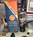 General Electric 802 Vacuum Tube Tested On TV-7D/U Tester Nos. Fixed Price $7.50.