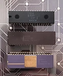 (3) Intel Cpu's Sab 8086 2-P D8088 C8087-2 1978-1984 Collection Rare. Fixed Price $129.99.