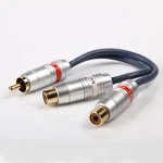 1 Rca To 2 Female Splitter Stereo Audio Y Adapter. Fixed Price $8.99.