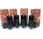 Nos 4 Rca VT-65 / 6C5 Usa Military Tubes SC278A K6E Same Code 1950 1960. Fixed Price $89.00.