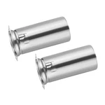 2PCS Ceramic Vacuum Tube Socket 9 Pin 53MM Shield For 12AX7 12AU7 Silver Tone. Fixed Price $13.04.