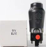 EL12 Telefunken Black Coated Glass Double Ring Getter Made Germany Qty Pc. Fixed Price $350.00.