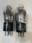 2 Rca 71A Radio Vacuum Tubes, TV-7 Tested. Fixed Price $45.00.