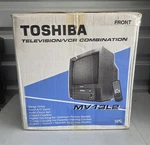 Toshiba MV13L2 Crt Tv Vcr Combo W/ Remote Manuals Original Box Rare.. Fixed Price $600.00.