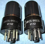 Nos Tung-sol Jan Ctl 6K6GT/G VT-152 Vacuum Tubes Audio For Vintage Am Radios. Fixed Price $15.00.