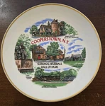 Vintage Cooperstown National Basebsll Hall Of Fame Plate 7.25". Fixed Price $18.00.