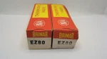 Brimar EZ80 Rectifier Matched Pair Tested. Fixed Price $160.00.
