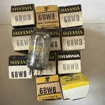 Lot Of 11: Sylvania 6BW8 Electronic Vacuum Tubes Nos TU7. Fixed Price $22.00.