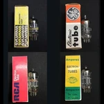 (4) Various Brands Rca, Ge Amperex 6DJ8 ECC88 Vacuum Tubes Tested LOT.9644. Fixed Price $71.95.