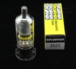 New Qty 1 Sylvania 3A3C Nos Vintage Made Usa Tube. Fixed Price $14.99.