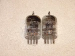 X 2C51 (396A-5670) Tung-sol Tubes*black -d*very Strong Matched PAIR*#4. Fixed Price $49.99.