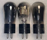 Matched Set Rca Radiotron UX-112A Engraved Base Globe Vacuum Tubes Amplitrex Nos. Fixed Price $80.00.