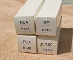 Qty 4) 6146 Tubes, Rca Tested. Vintage Electronics. Fixed Price $30.00.