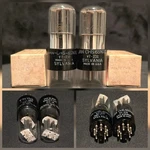 Sylvania 6SN7 Gt VT-231 Tube 1940S Tough Dog U.s. Army Signal Corp Matched Set. Fixed Price $223.65.