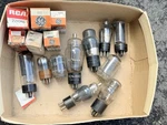 Vacuum Tube Lot Rca Ge Sylvania Philco 5U4GB 6SN7WGT 6BG6 84 6Z4 22KM6 OD3. Fixed Price $30.04.
