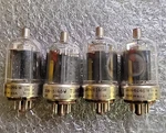 Two Pairs (4) Rytheon JAN-6146W Vacuum Tube Tested.. Fixed Price $40.00.