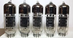 Platinum Set Of 5 Balanced Raytheon 6414 Tubes Black Plates 3-MICA Best Version. Fixed Price $140.00.