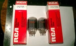 2 Rca 17GT5A Beam Power Vacuum Tube Nos, Tested. Fixed Price $15.10.