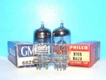 6BZ8 Nos Philco Radio Audio Electron Vintage Amplifier Vacuum Tubes 2 Valve 6BC8. Fixed Price $22.99.