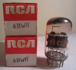 Lot Of 2 Rca 6BW11 Electronic Vacuum Tube In Box Nos. Fixed Price $11.85.