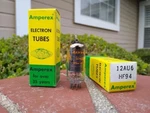 12AU6 HF94 X2 Nos/nib Amperex Globe Pentode Vacuum Tube-tested-free Shipping Us. Fixed Price $17.99.