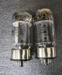 Sovtek 6550 We Vacuum Tubes.....vintage..........matched Pair. Fixed Price $99.95.