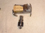 X JAN-CKR-12SN7GT Ken-rad Tube*nib*nos*clear Glass*black Plates*. Fixed Price $74.99.