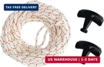 Yamakato 1/8" 40FT Pull Cord Starter Rope 3.0MM Recoil String For Chainsaw Trimm. Fixed Price $18.11.