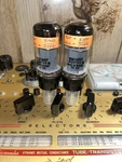 5881 Sovtek Wxt Matched Pair Vacuum Tubes Hickok Tested Russia. Fixed Price $69.00.