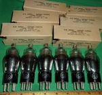 (6) Nos Rca 39/44 VT-49 Pentode Tubes Signal Corps Hickok Test. Fixed Price $69.99.