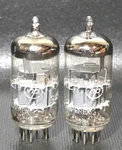 Matched Pair Hp / Amperex 6DJ8 ECC88 Vacuum Tubes Tested On Tv - 7. Fixed Price $39.95.