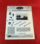 Vintage 1973-74 Ceco Communications Electron Tube Semi-conductor Directory. Fixed Price $14.99.