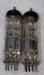 Pair Mullard Polytronics 6GW8 Ecl 86 Vacuum Tubes Tested Strong. Fixed Price $50.00.
