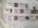 6EA8, 6DJ8, 6EH7, 6EJ7, 6EQ7, 6ER5, 6ES8, 6EZ8, 6EW6 Vacuum Tubes (16). Fixed Price $25.00.