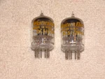 X 2C51-396A (5670) Western Electric Tubes*super Strong Matched PAIR*1948*#D5. Fixed Price $280.00.
