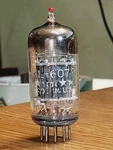 Ge GL-6072 1963 Five Star Red Tip/triple Mica/black Plate/low Noise (1) Tube Lot. Fixed Price $179.99.