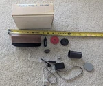 Vintage Discwasher System Vinyl Record Cleaner Brush Kit Stylus Head Parts. Fixed Price $9.00.