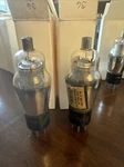 Type 36 Sylvania St Bottle Pair Beam Power Vacuum Tubes. Fixed Price $50.00.