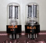 Rca 6SL7GT VT-229 Round Blk Plt Tight Match Pair Test Nos+ Minty Vintage 1970. Fixed Price $59.95.