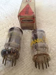 Raytheon /sylvania CK5963 Electronic Tubes 1PAIR*. Fixed Price $50.00.