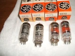 (4) Nos 6BY6 Vintage Radio Vacuum Tubes. Fixed Price $19.95.