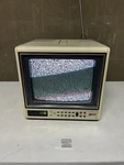 Vintage Zenith 8833 9 Cube Tv Crt Monitor Retro Gaming Works!! Portable Antenna. Fixed Price $125.00.